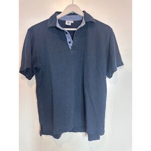 Tyndale FR Flame Resistant Dark Navy Blue Polo Shirt Men's Workwear Safety